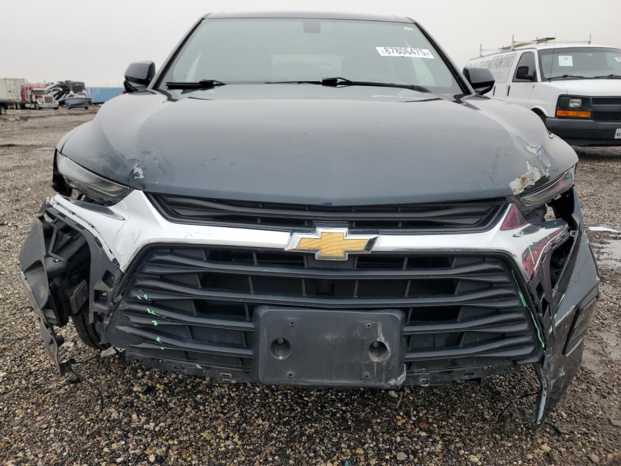 2019 Chevrolet Blazer VIN 3GNKBBRA7KS583776 Copart auction photo, front end / undercarriage damage thumbnail 5