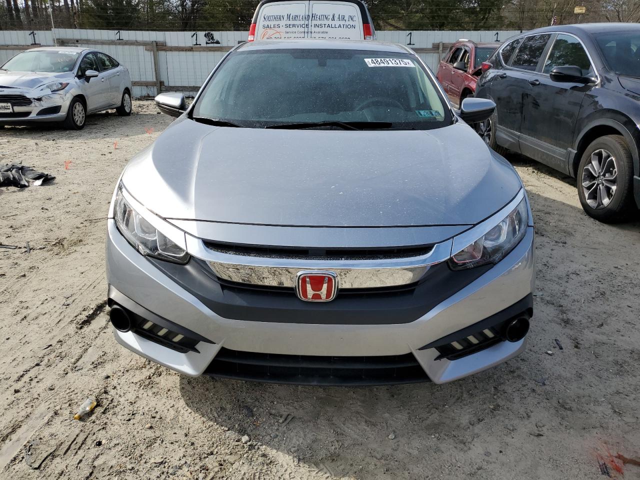 2018 Honda Civic VIN 19XFC2F50JE000153 Copart auction photo, mechanical / minor dent/scratches damage thumbnail 5