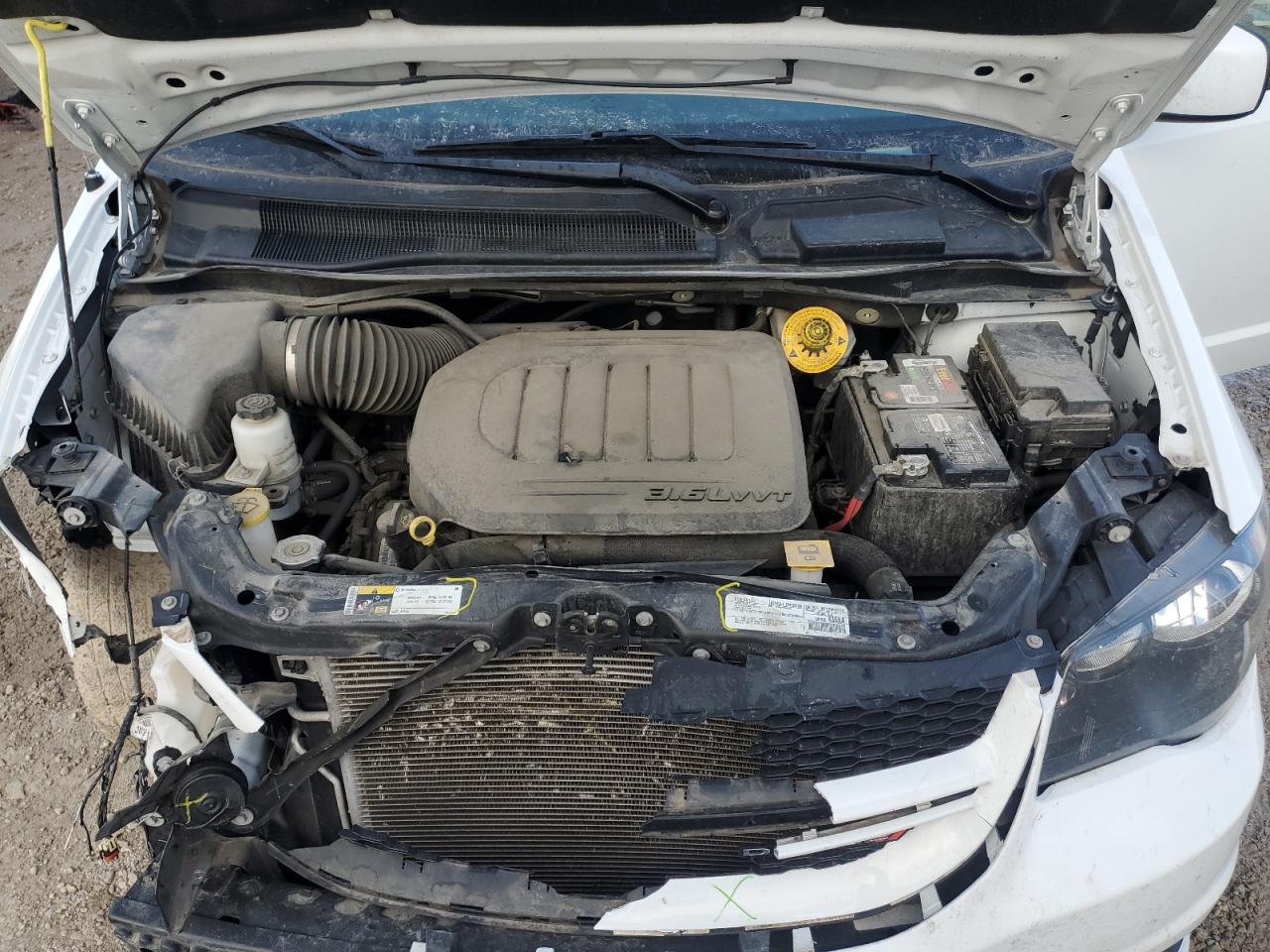 2019 Dodge Caravan VIN 2C4RDGEG1KR716473 Copart auction photo, front end damage thumbnail 12