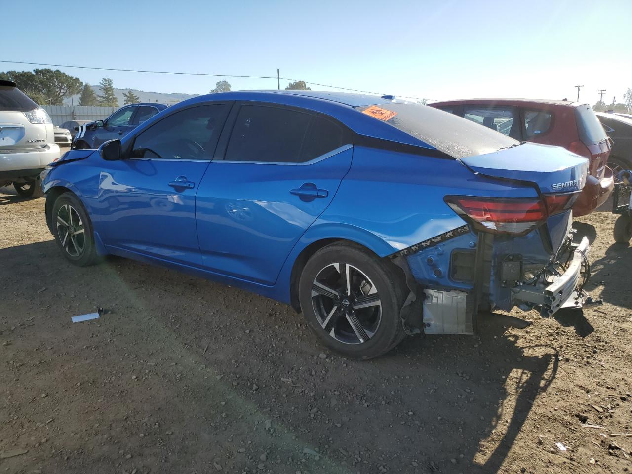2024 Nissan Sentra VIN 3N1AB8CV2RY261706 Copart auction photo, rear end / front end damage thumbnail 2