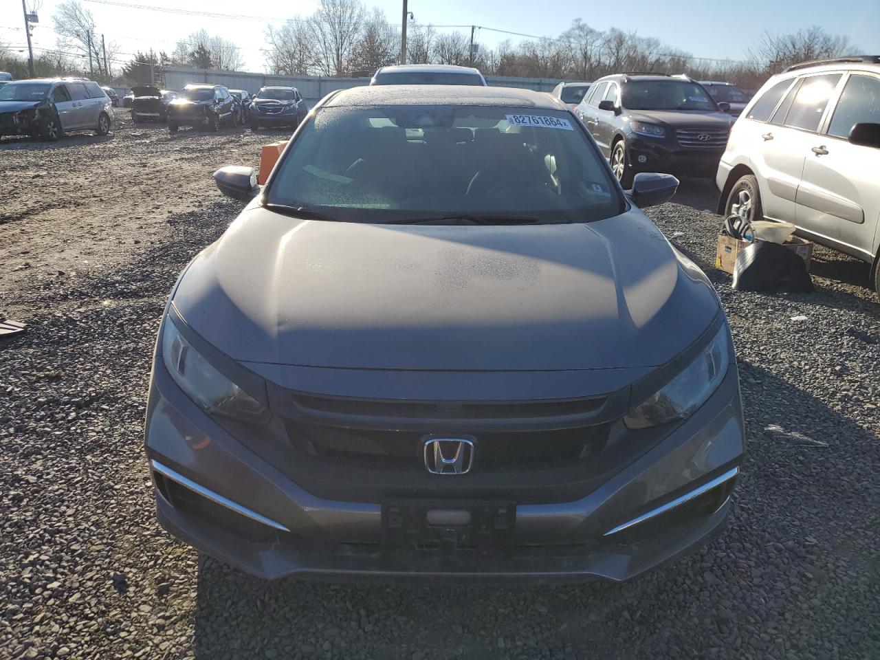 2019 Honda Civic VIN 2HGFC2F66KH584588 Copart auction photo, burn - engine damage thumbnail 5