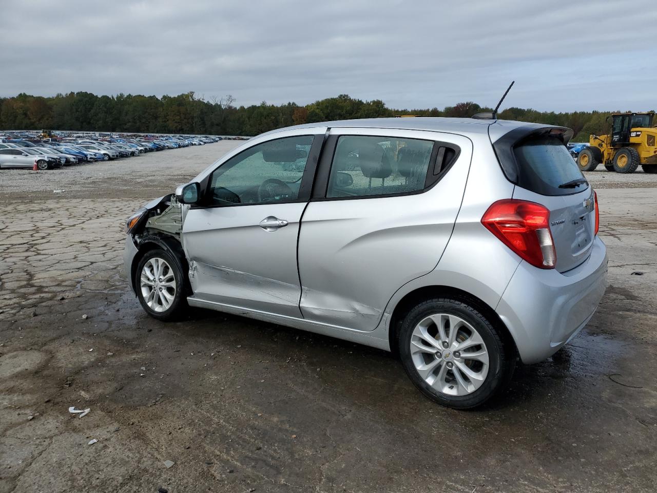 2020 Chevrolet Spark VIN KL8CD6SA3LC416047 Copart auction photo, side / front end damage thumbnail 2