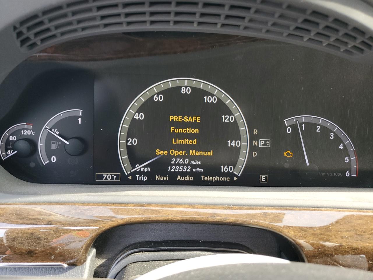 2012 Mercedes-Benz S-klasse VIN WDDNG8DB9CA432733 Copart auction photo, front end damage thumbnail 9