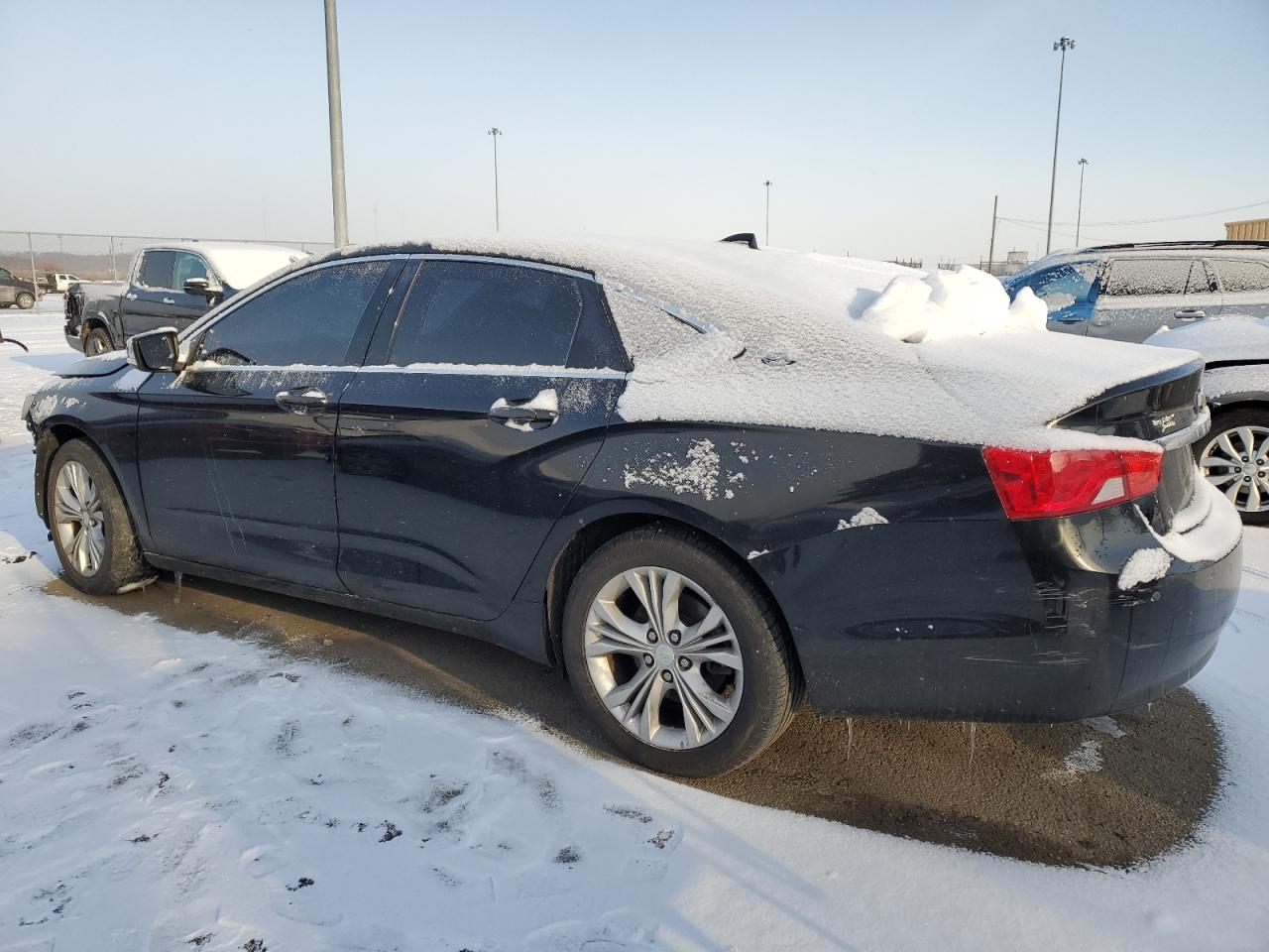 2014 Chevrolet Impala VIN 2G1115SL3E9281805 Copart auction photo, front end damage thumbnail 2
