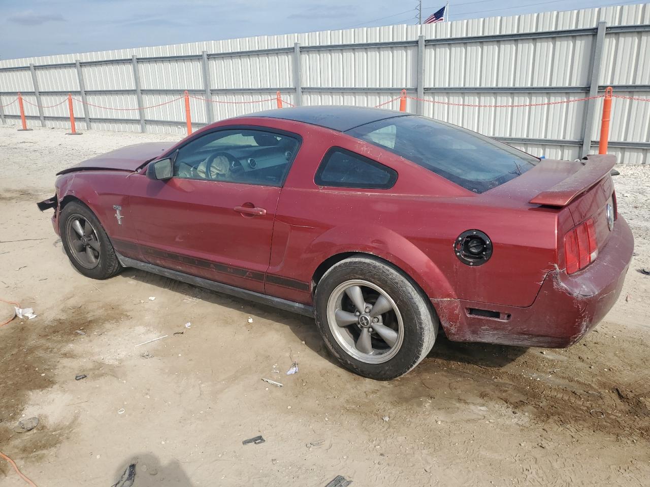 2006 Ford Mustang VIN 1ZVFT80N665221879 Copart auction photo, front end damage thumbnail 2