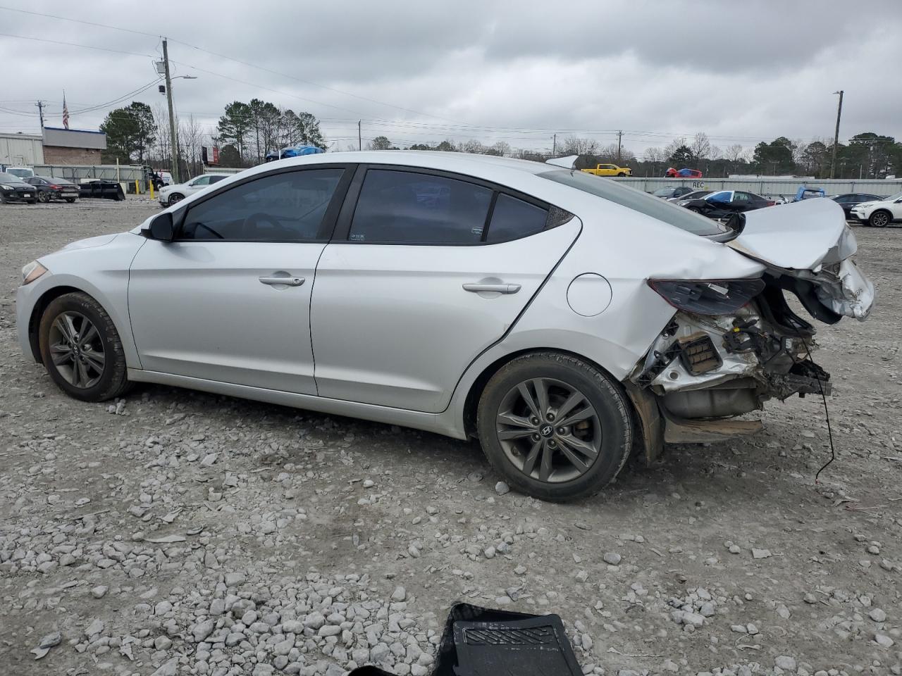 2018 Hyundai Elantra VIN 5NPD84LF8JH251046 Copart auction photo, rear end damage thumbnail 2