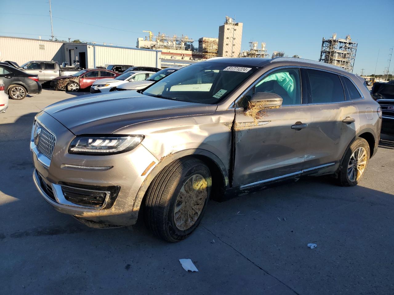 2020 Lincoln Nautilus VIN 2LMPJ6J90LBL28582