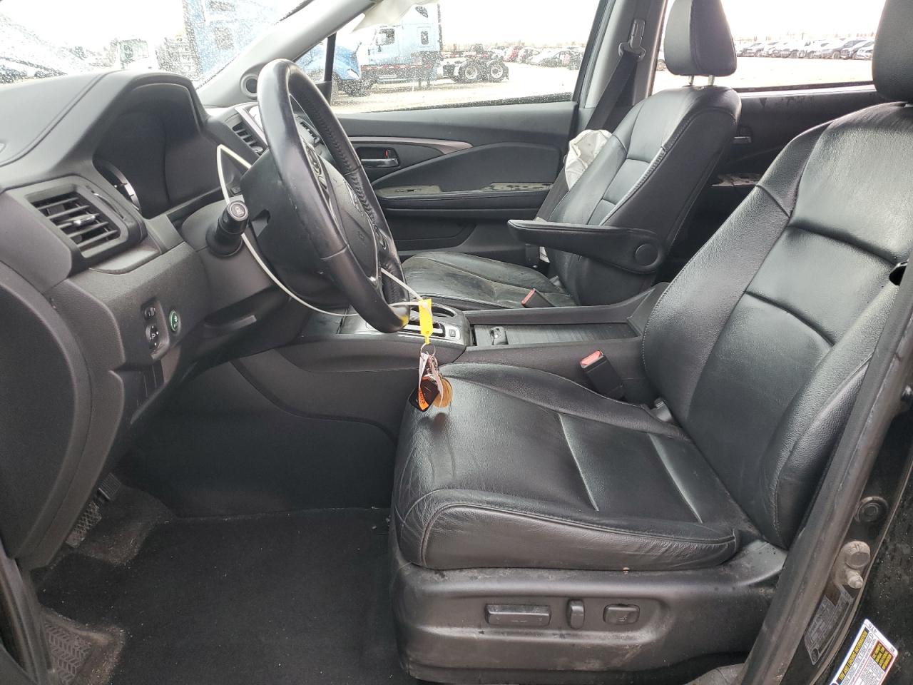 2017 Honda Pilot VIN 5FNYF5H59HB046552 Copart auction photo, side / rear end damage thumbnail 7
