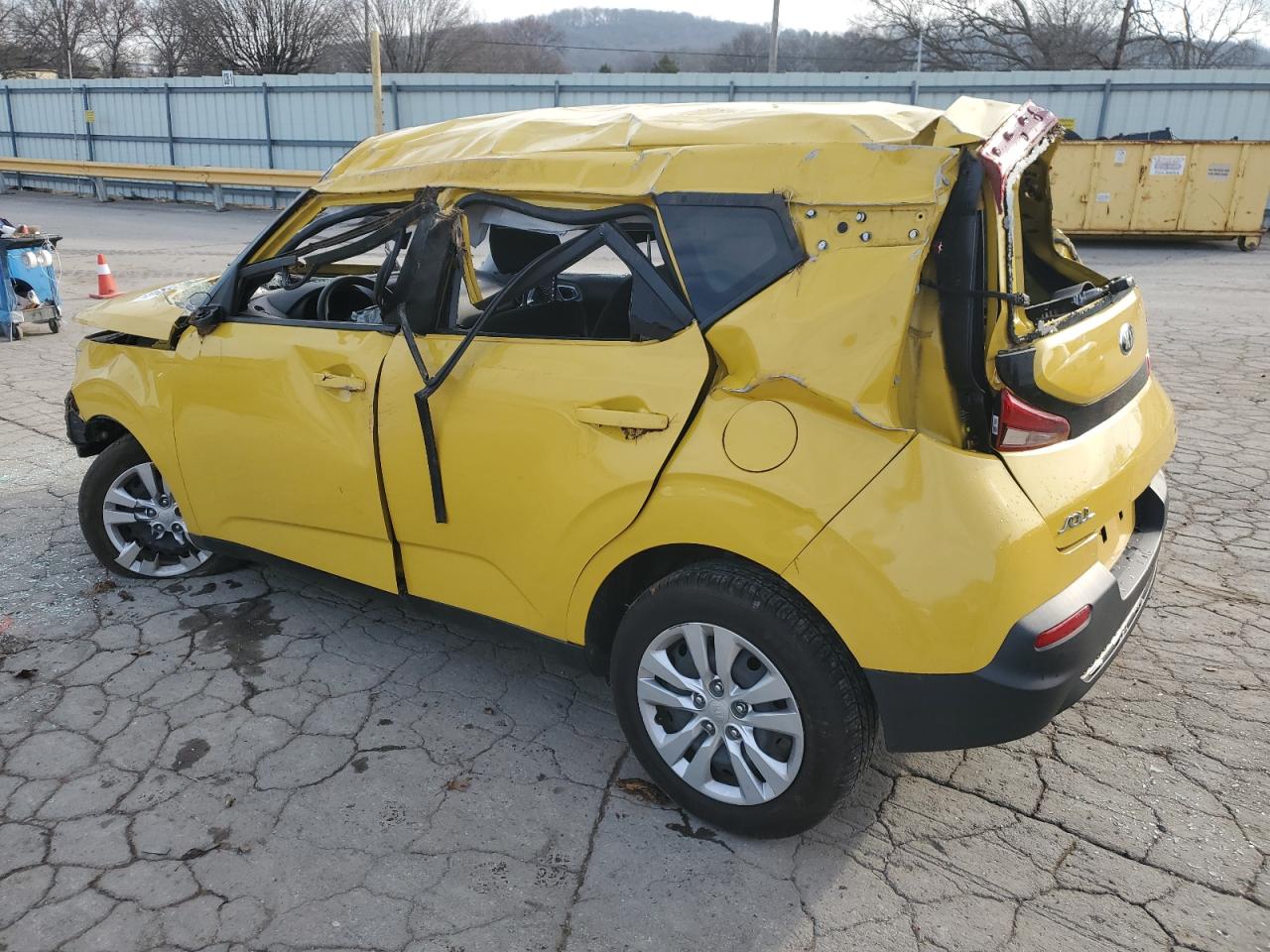 2020 KIA Soul VIN KNDJ23AU0L7050958 Copart auction photo, all over damage thumbnail 2