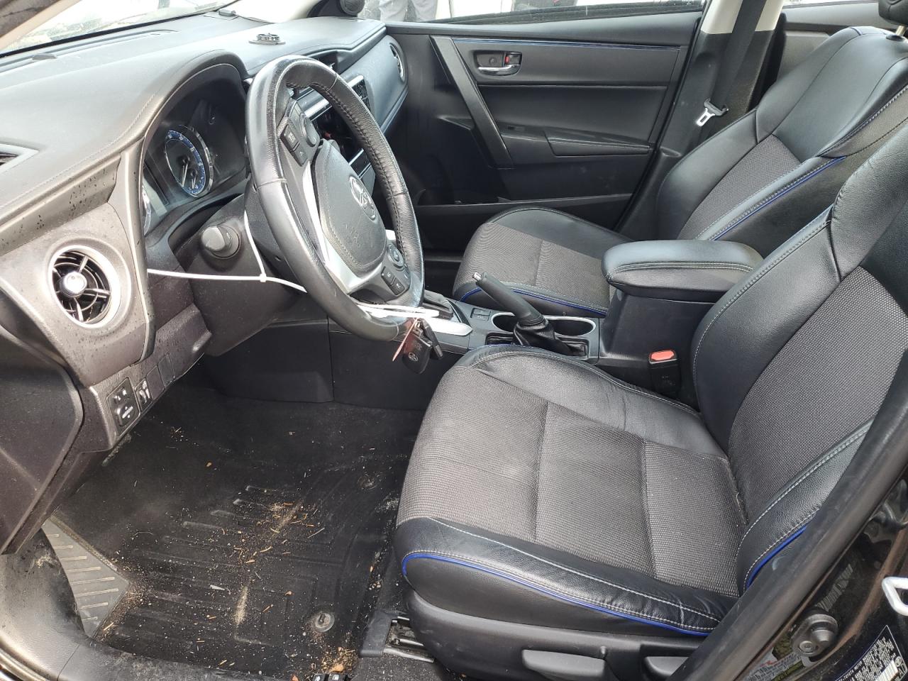 2017 Toyota Corolla VIN 2T1BURHE8HC755044 Copart auction photo, side / front end damage thumbnail 7