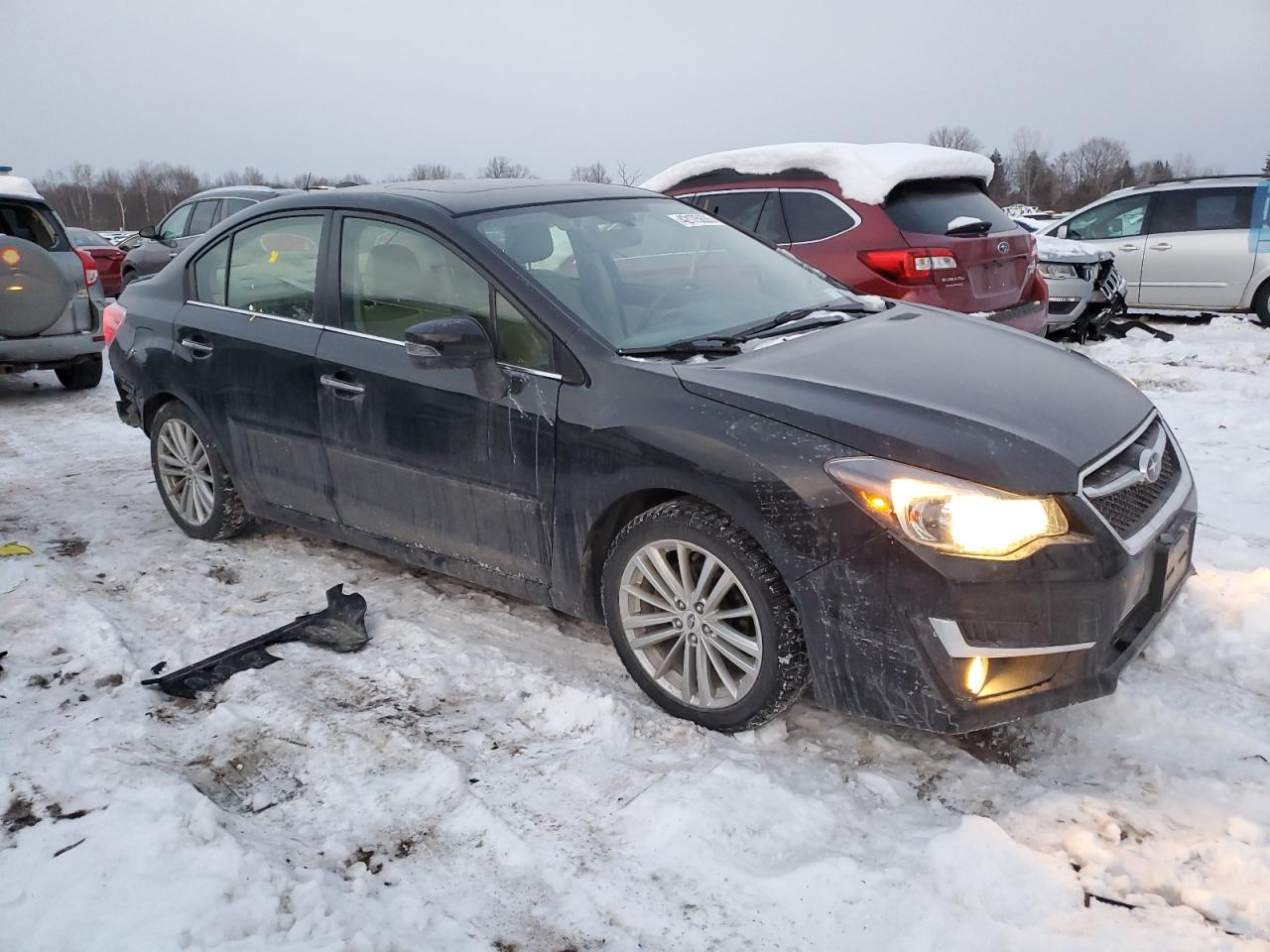 2016 Subaru Impreza VIN JF1GJAN62GH006981 Copart auction photo, rear end damage thumbnail 4