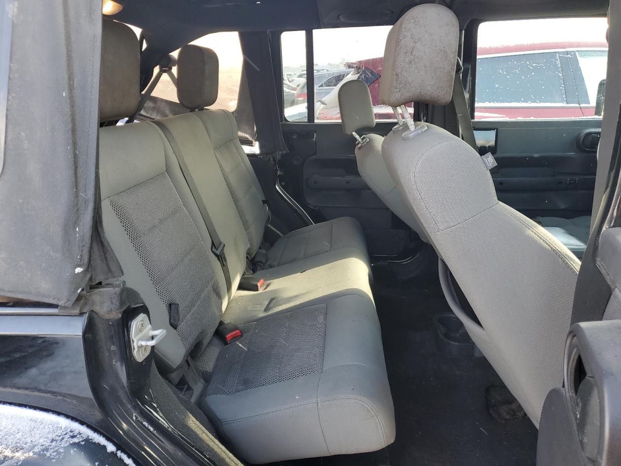 2009 Jeep Wrangler VIN 1J4GA59169L768446 Copart auction photo, rear end damage thumbnail 11