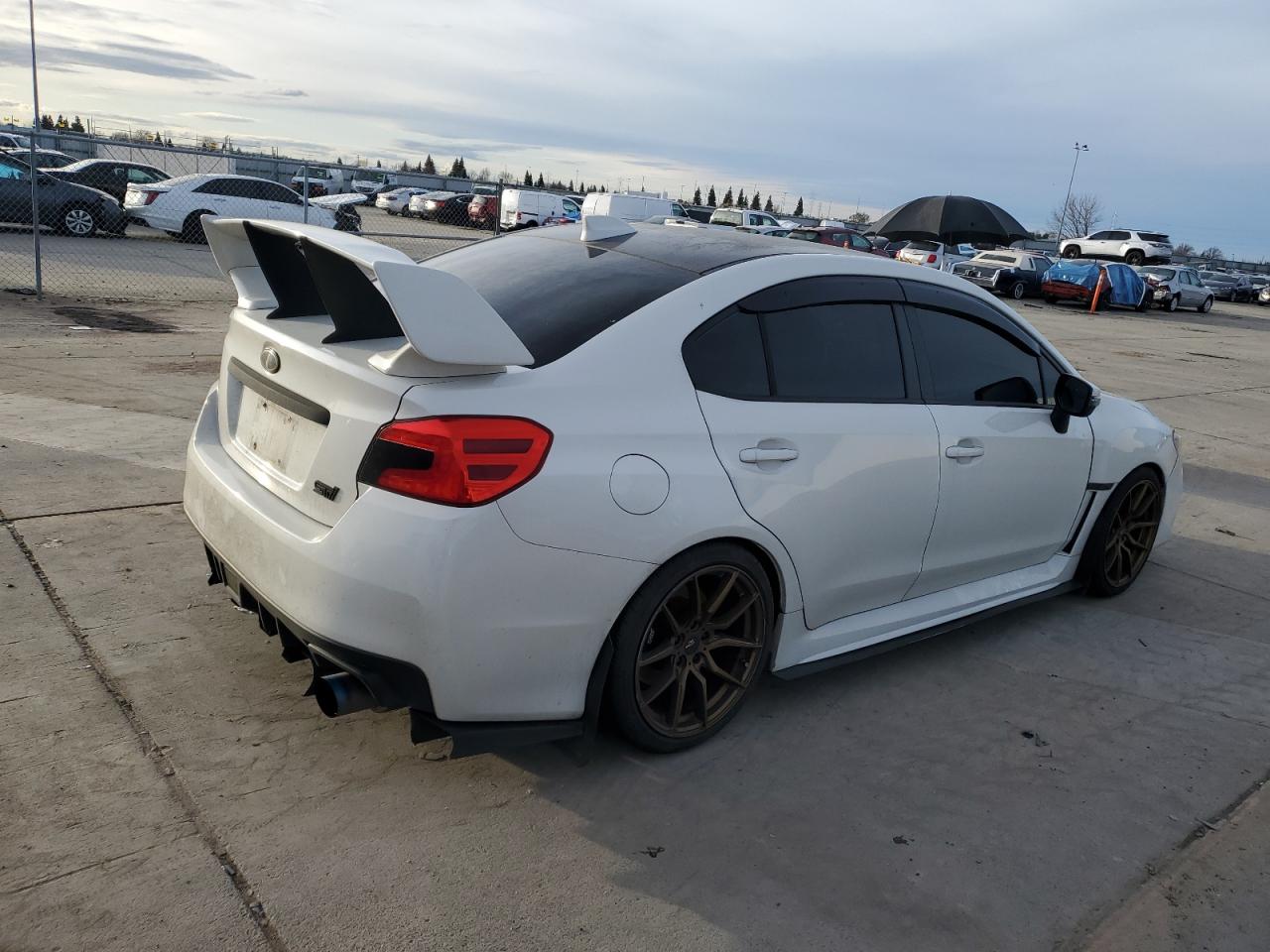 2017 Subaru WRX VIN JF1VA2M68H9816805 Copart auction photo, water/flood / front end damage thumbnail 3