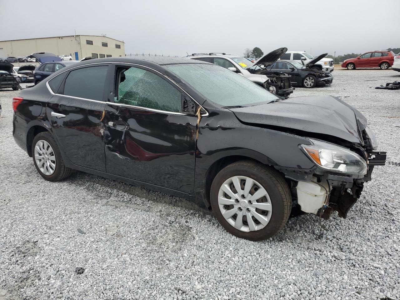 2017 Nissan Sentra VIN 3N1AB7AP3HL718923 Copart auction photo, front end / mechanical damage thumbnail 4