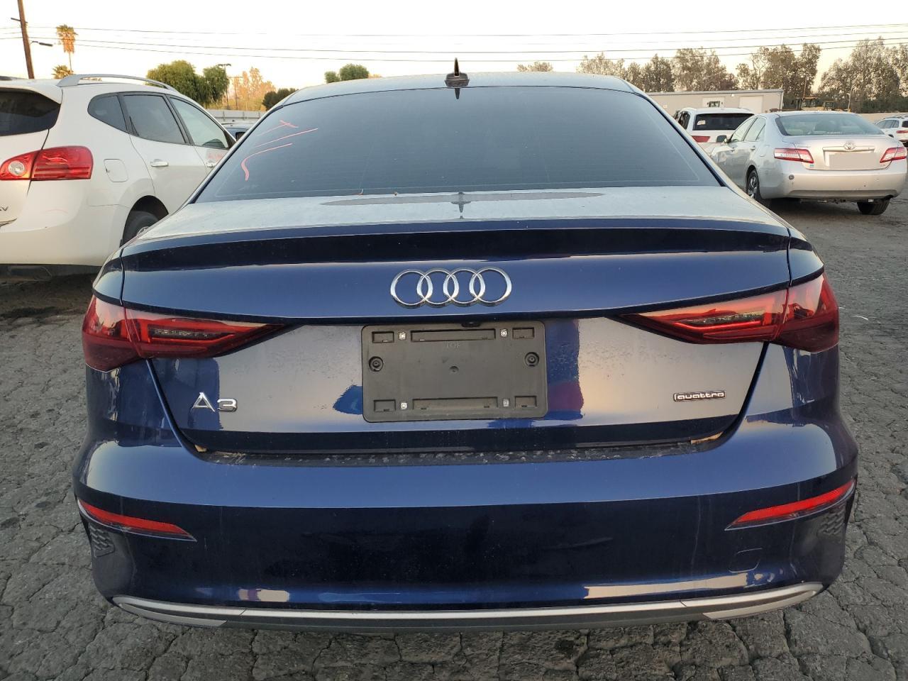 2022 Audi A3 VIN WAUGUDGY2NA094807 Copart auction photo, front end damage thumbnail 6