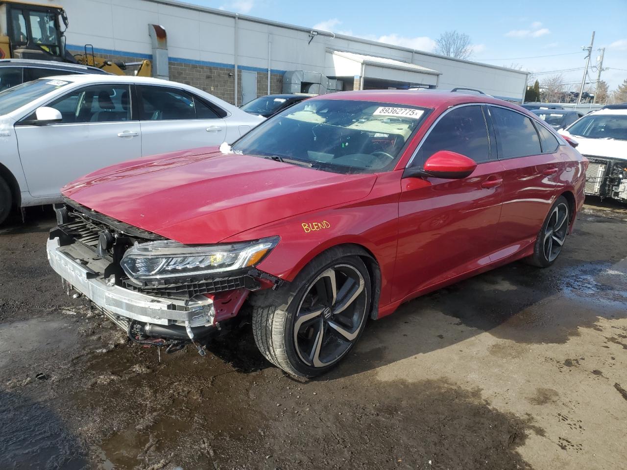 2018 Honda Accord VIN 1HGCV1F34JA185009
