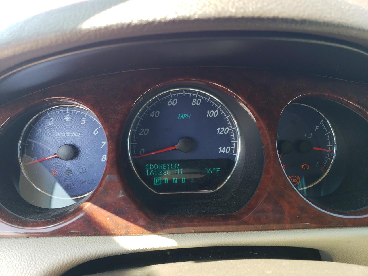 2008 Buick Lucerne VIN 1G4HE57Y58U165720 Copart auction photo, front end / side damage thumbnail 9