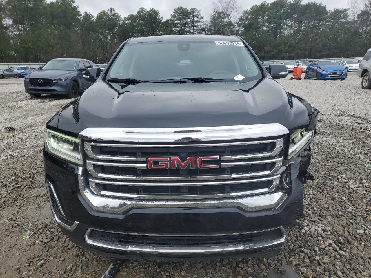 2022 GMC Acadia VIN 1GKKNKL46NZ180273 Copart auction photo, front end damage thumbnail 5