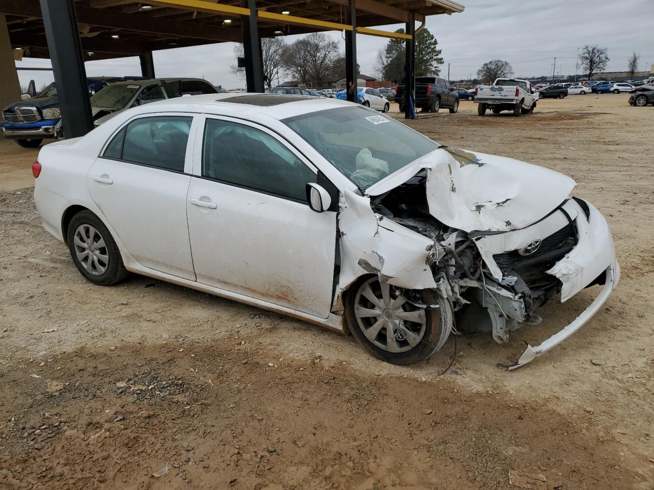 2009 Toyota Corolla VIN 2T1BU40E49C139843 Copart auction photo, front end damage thumbnail 4