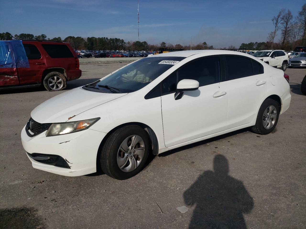 2014 Honda Civic VIN 19XFB2F56EE009481