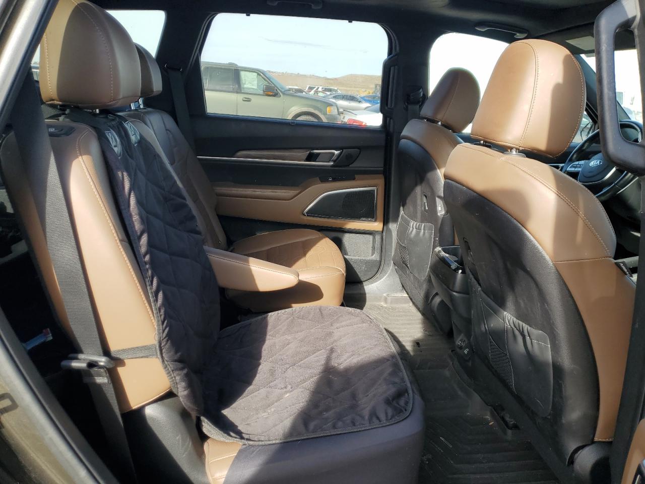 2021 KIA Telluride VIN 5XYP5DHC7MG160009 Copart auction photo, front end / side damage thumbnail 11