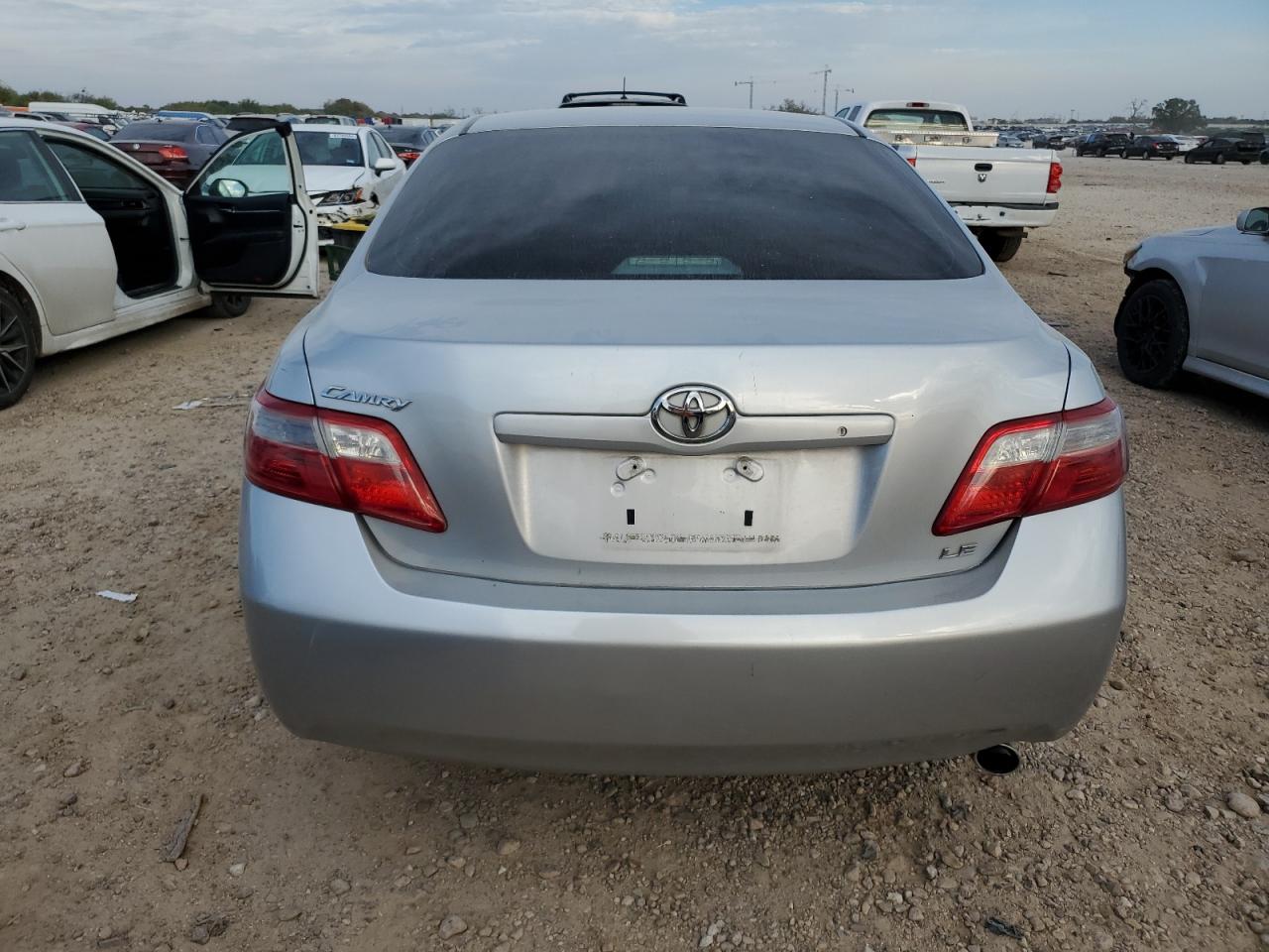2007 Toyota Camry VIN 4T1BE46K07U144589 Copart auction photo, rear end damage thumbnail 6