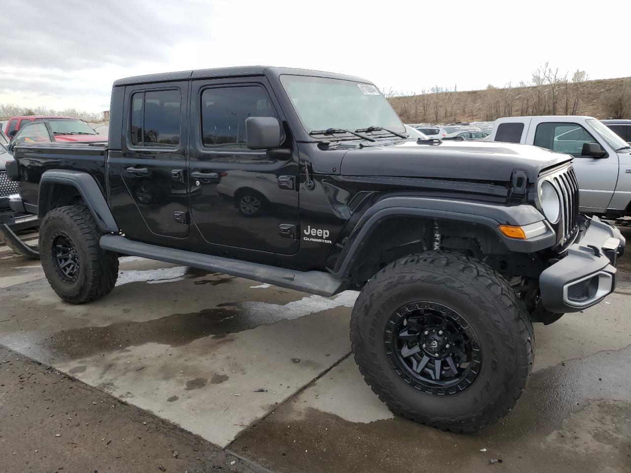 2020 Jeep Gladiator VIN 1C6HJTFG4LL103311 Copart auction photo, front end damage thumbnail 4