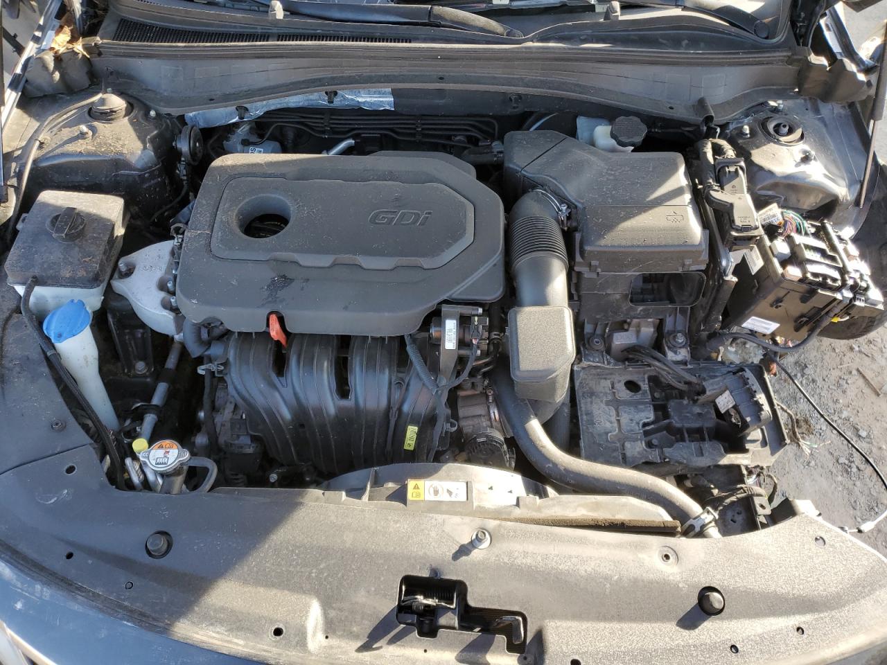 2016 KIA Optima VIN 5XXGT4L37GG069425 Copart auction photo, all over damage thumbnail 12