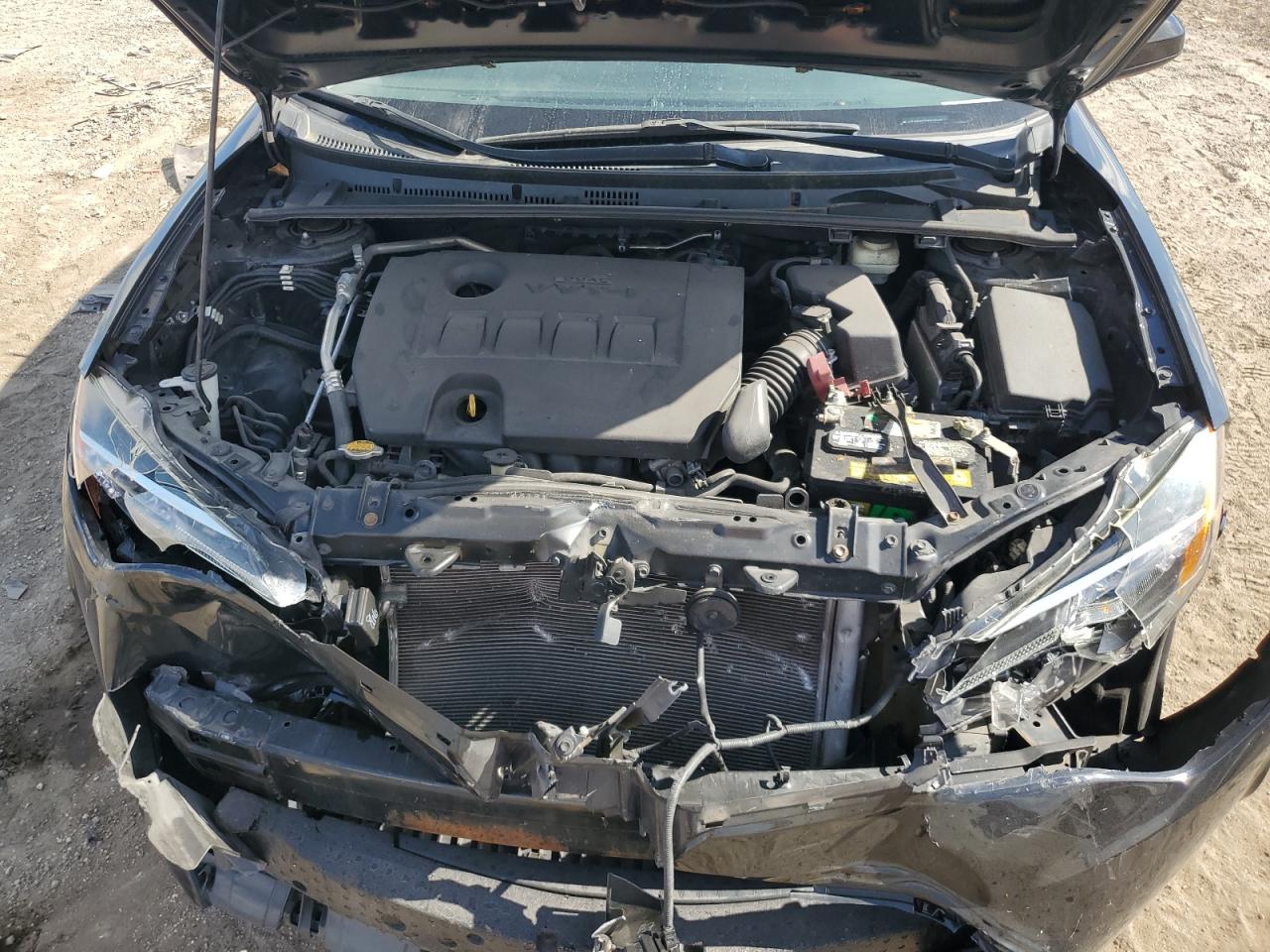2017 Toyota Corolla VIN 5YFBURHE9HP618548 Copart auction photo, front end damage thumbnail 11