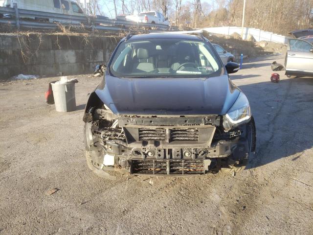 2017 Ford Escape VIN 1FMCU9J93HUD63640 Copart auction photo, front end / side damage thumbnail 5