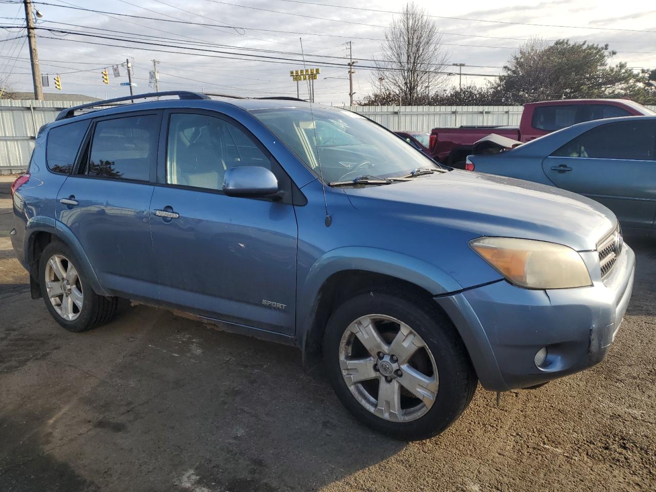 2006 Toyota RAV 4 VIN JTMBD32V366004153 Copart auction photo, mechanical / side damage thumbnail 4
