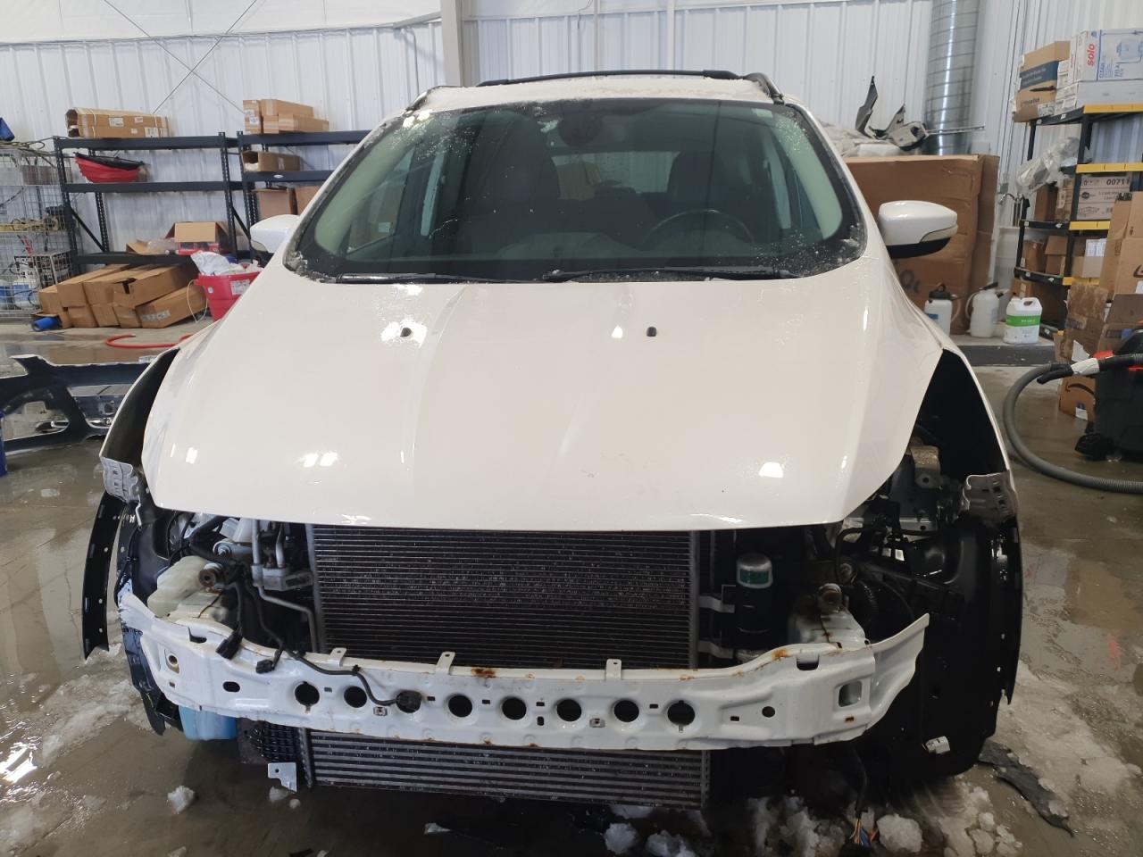 2013 Ford Escape VIN 1FMCU9H90DUC81235 Copart auction photo, front end damage thumbnail 5