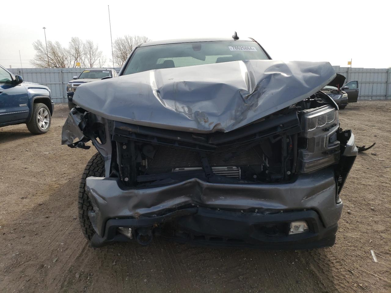 2020 Chevrolet Silverado VIN 1GCPYEEK3LZ175325 Copart auction photo, all over damage thumbnail 5