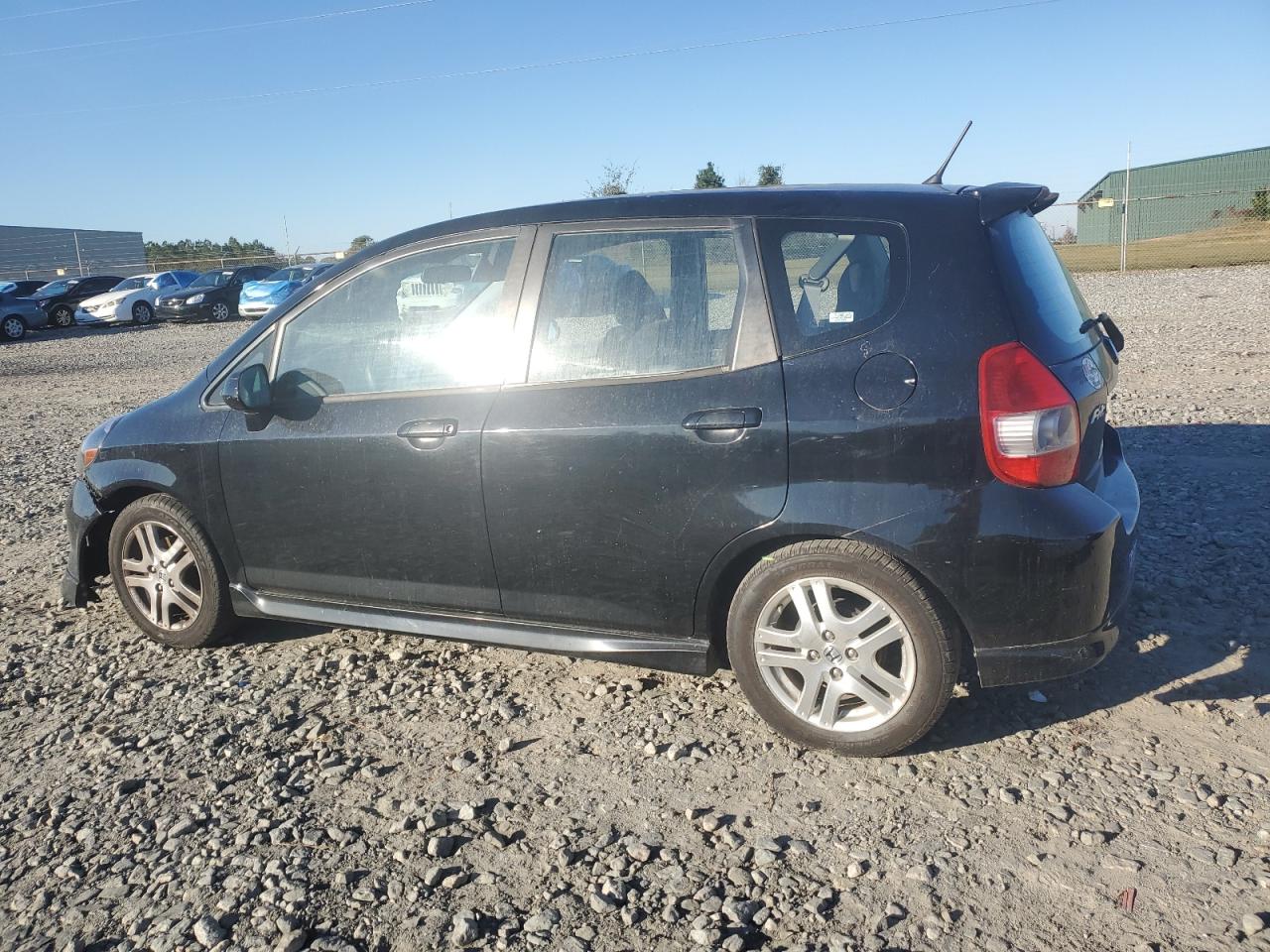 2008 Honda Fit VIN JHMGD38678S063141 Copart auction photo, mechanical damage thumbnail 2