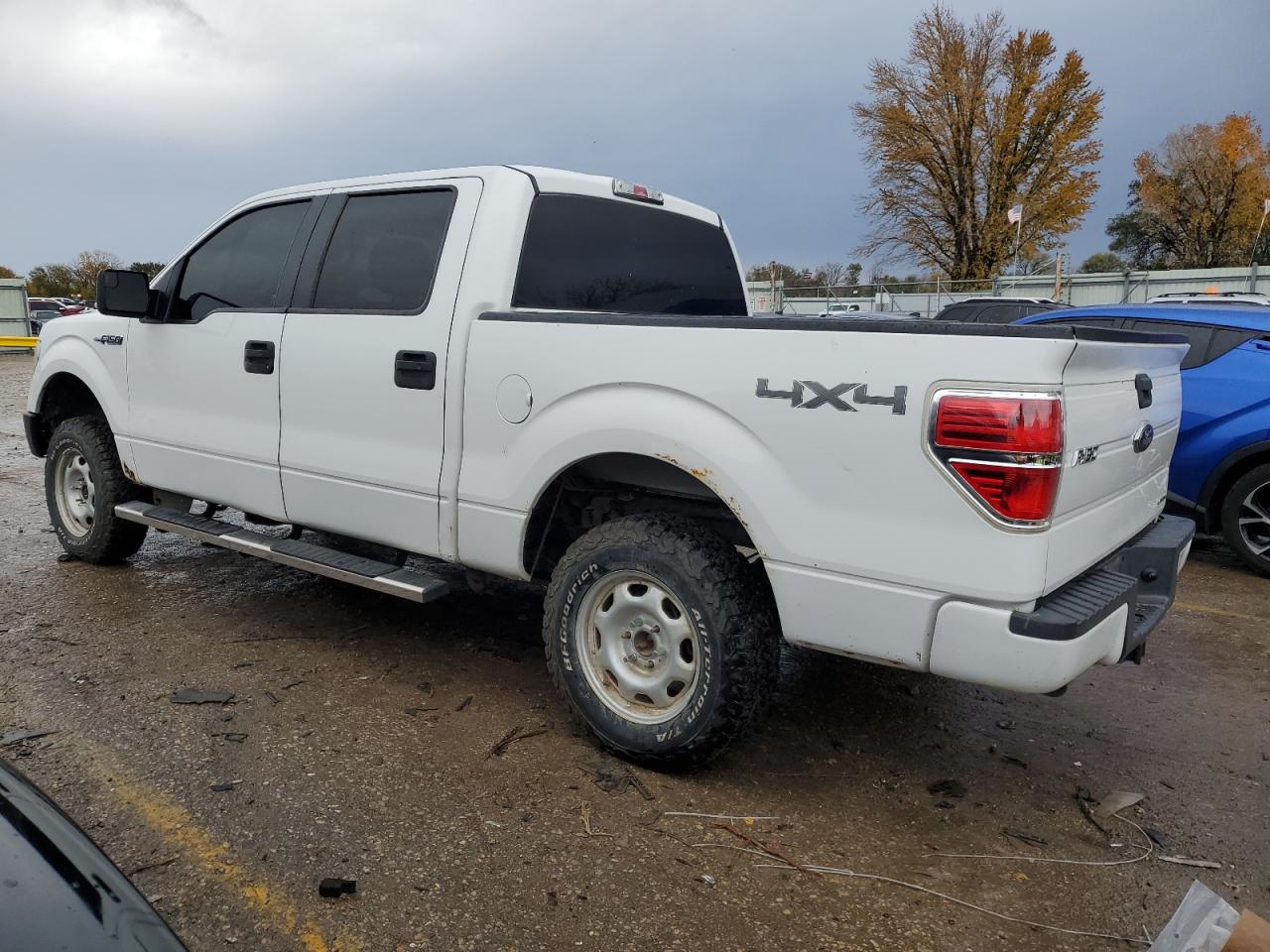 2012 Ford F-150 VIN 1FTFW1EF6CFB96801 Copart auction photo, front end / side damage thumbnail 2