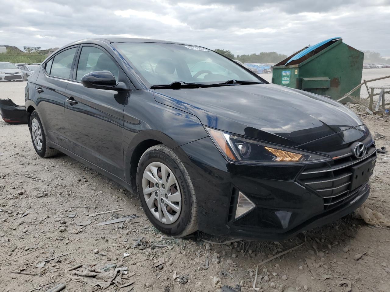 2020 Hyundai Elantra VIN KMHD74LF8LU980977 Copart auction photo, rear end / minor dent/scratches damage thumbnail 4