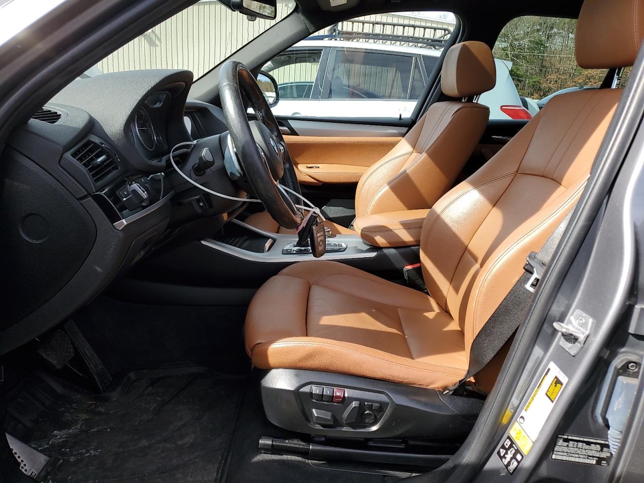 2017 BMW X3 VIN 5UXWX9C31H0W70912 Copart auction photo, front end / minor dent/scratches damage thumbnail 7