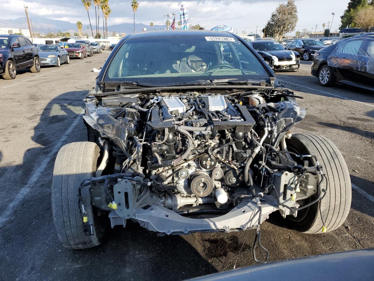 2023 Lexus LS VIN JTHF51FF0P5018104 Copart auction photo, stripped damage thumbnail 5