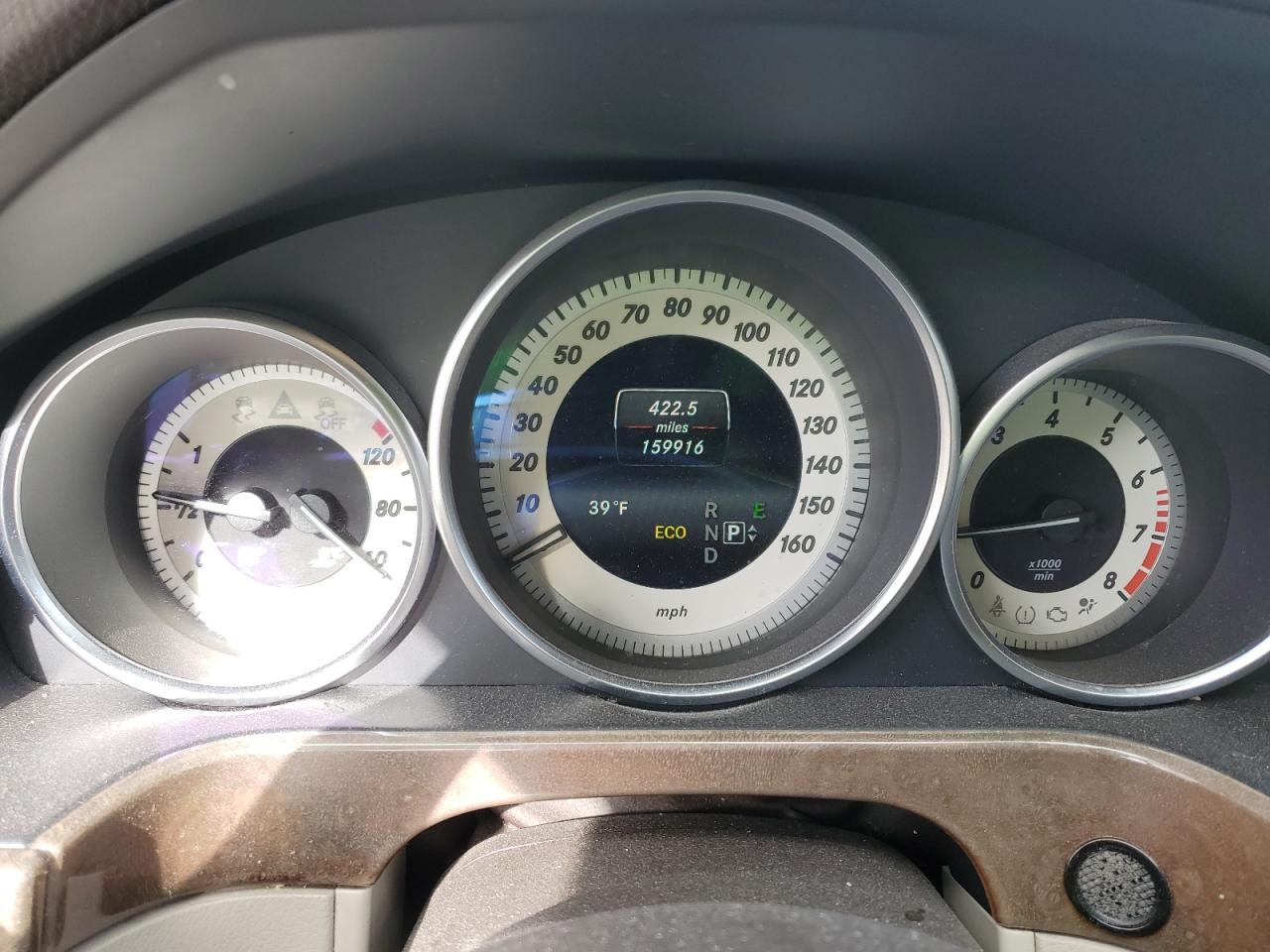 2014 Mercedes-Benz E-klasse VIN WDDHF8JB6EA860573 Copart auction photo, front end / rear end damage thumbnail 9