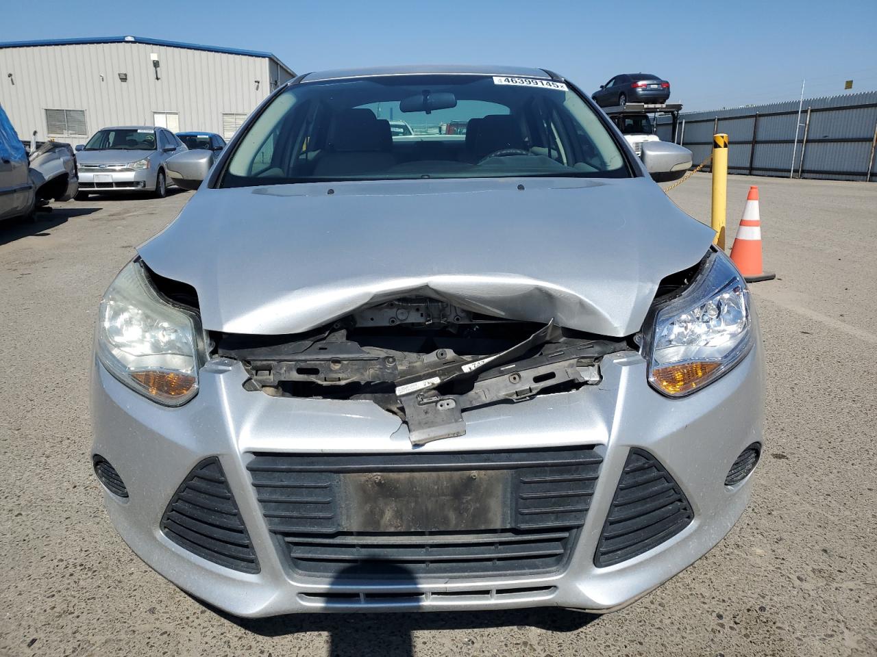 2013 Ford Focus VIN 1FADP3F20DL264904 Copart auction photo, front end damage thumbnail 5