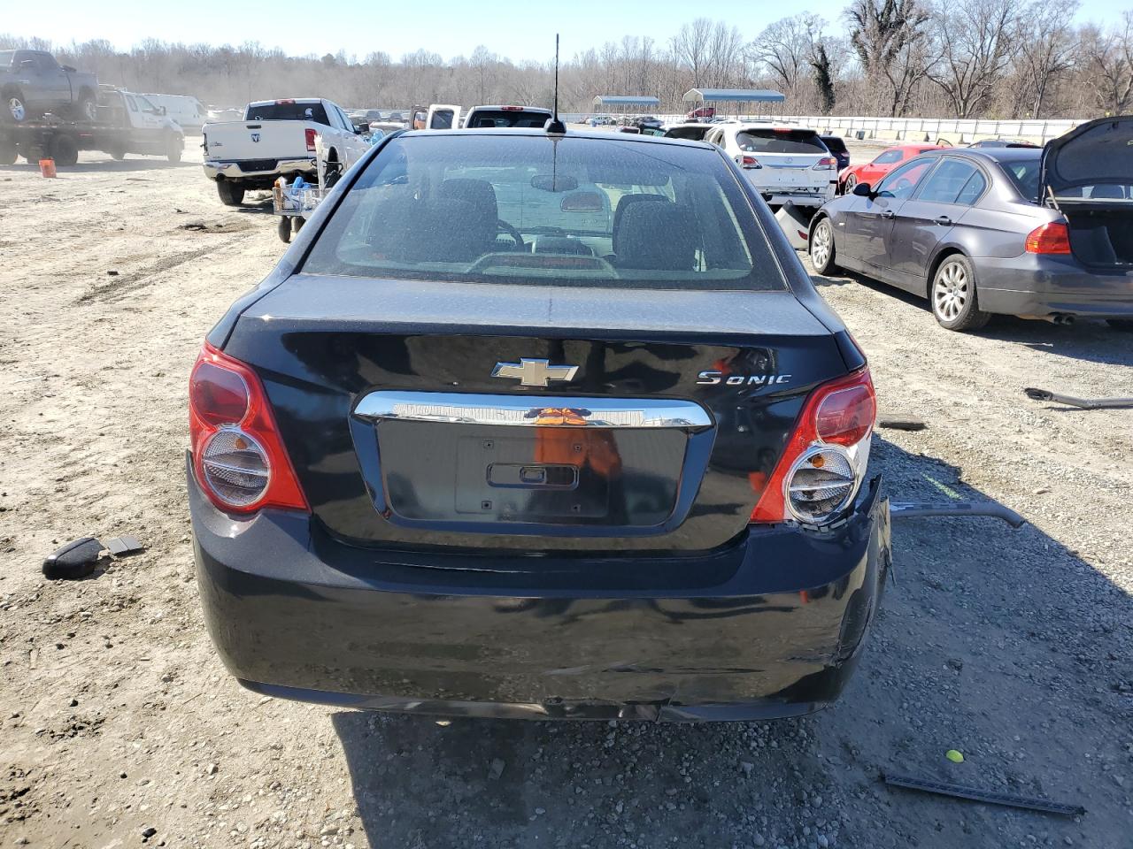 2016 Chevrolet Sonic VIN 1G1JC5SH4G4185743 Copart auction photo, all over damage thumbnail 6