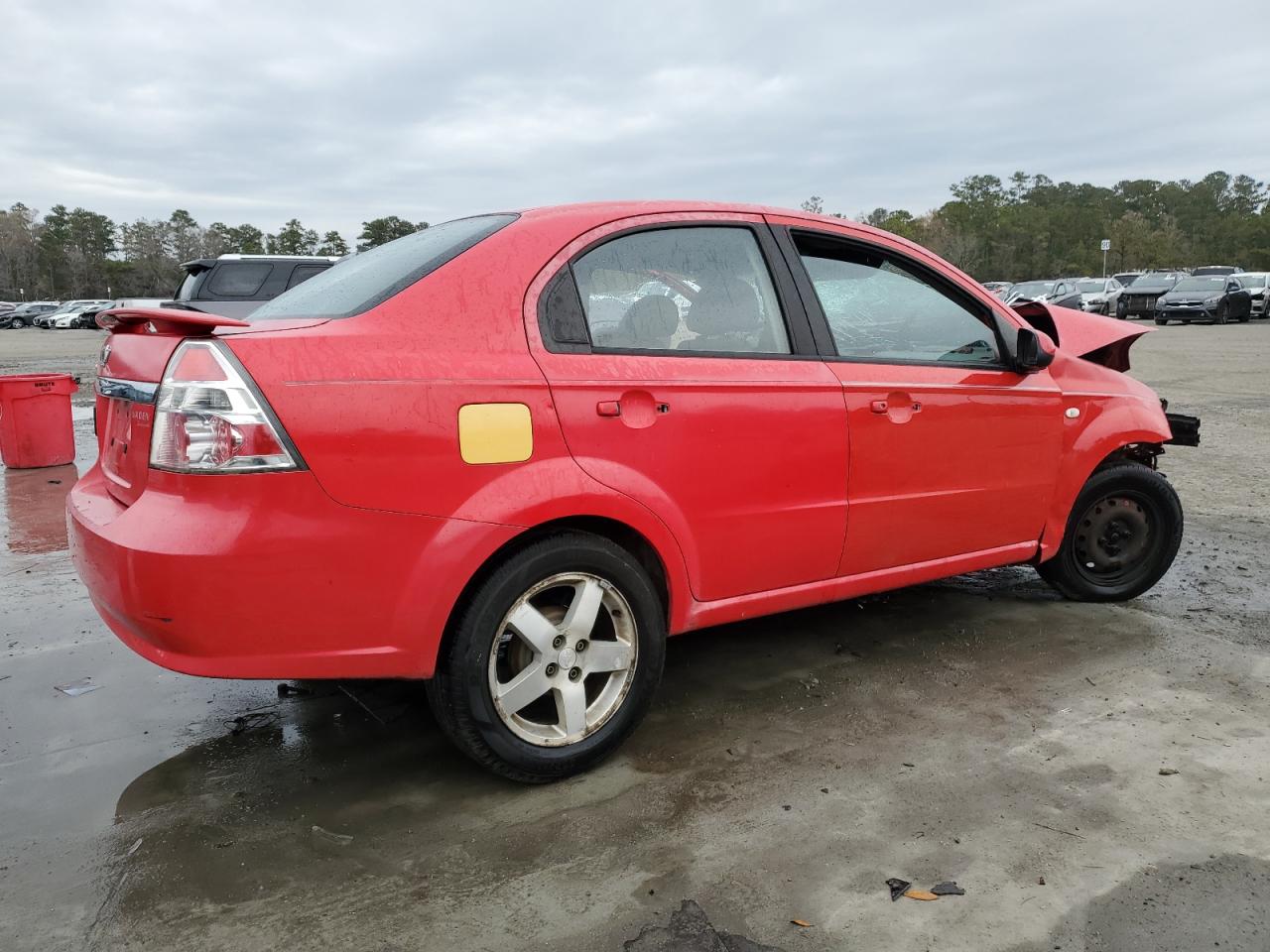 2007 Chevrolet Aveo VIN KL1TD56617B188785 Copart auction photo, front end damage thumbnail 3
