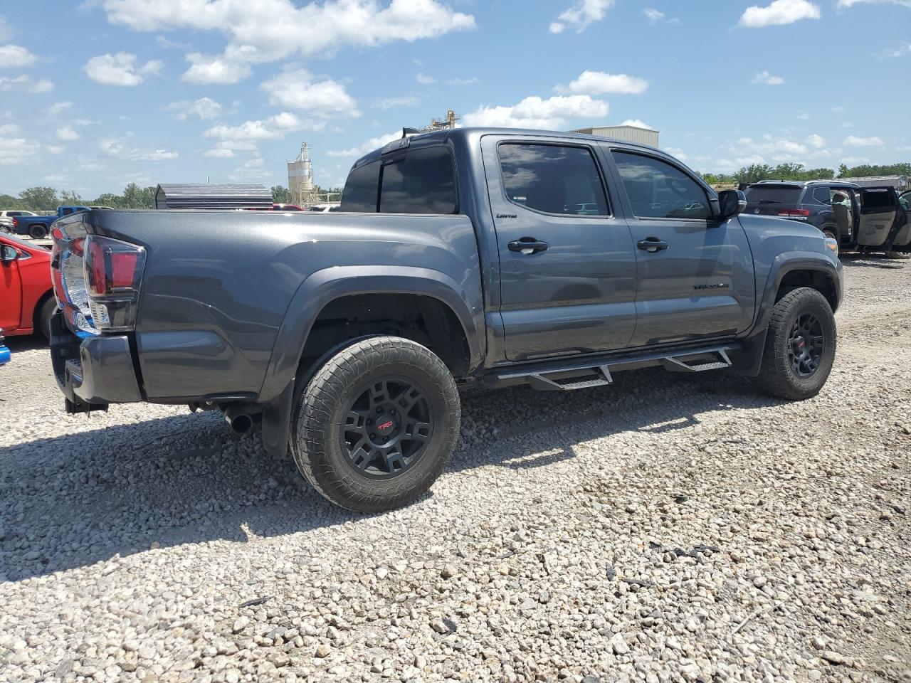 2021 Toyota Tacoma VIN 3TMGZ5AN8MM397312 Copart auction photo, all over damage thumbnail 3
