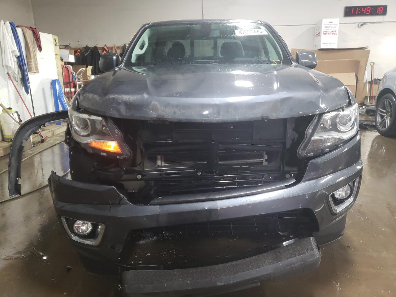 2016 Chevrolet Colorado VIN 1GCGTDE35G1176434 Copart auction photo, front end / rear end damage thumbnail 5