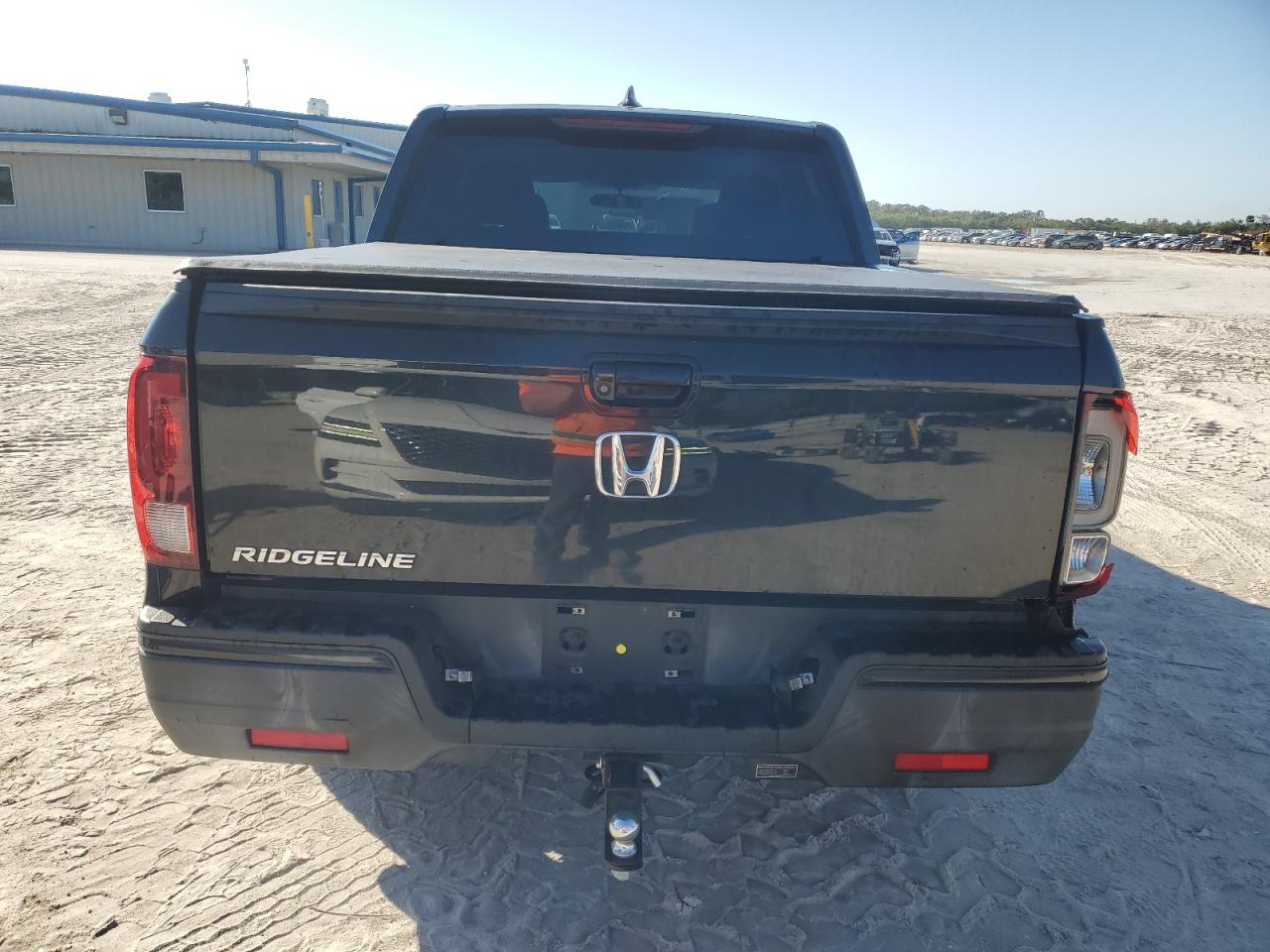 2017 Honda Ridgeline VIN 5FPYK2F15HB004803 Copart auction photo, vandalism / rear end damage thumbnail 6