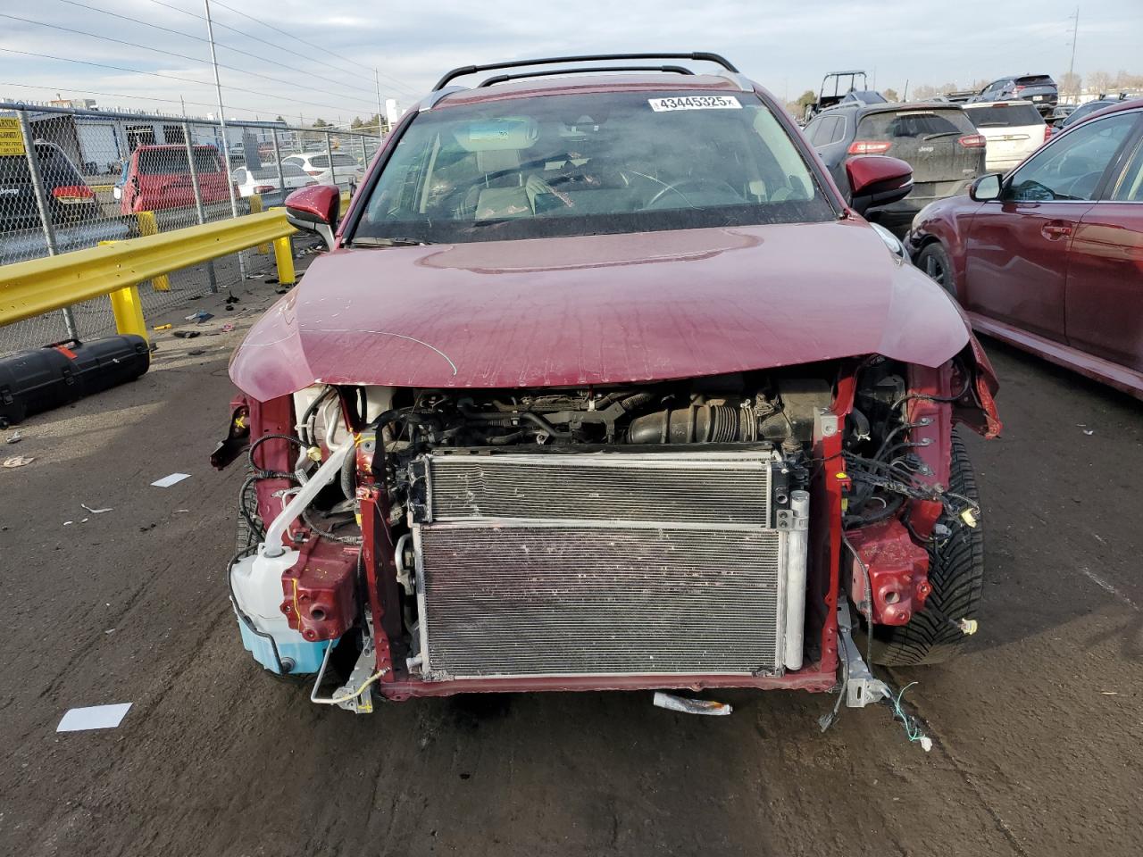 2021 Toyota Venza VIN JTEAAAAH7MJ020446 Copart auction photo, front end damage thumbnail 5