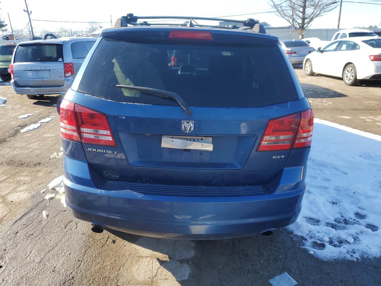 2009 Dodge Journey VIN 3D4GG57V09T239866 Copart auction photo, all over damage thumbnail 6