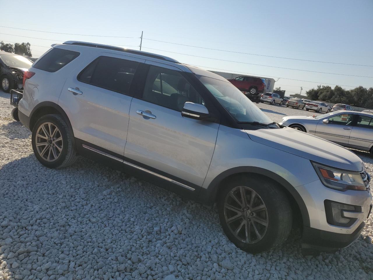 2017 Ford Explorer VIN 1FM5K7F81HGC92729 Copart auction photo, side damage thumbnail 4