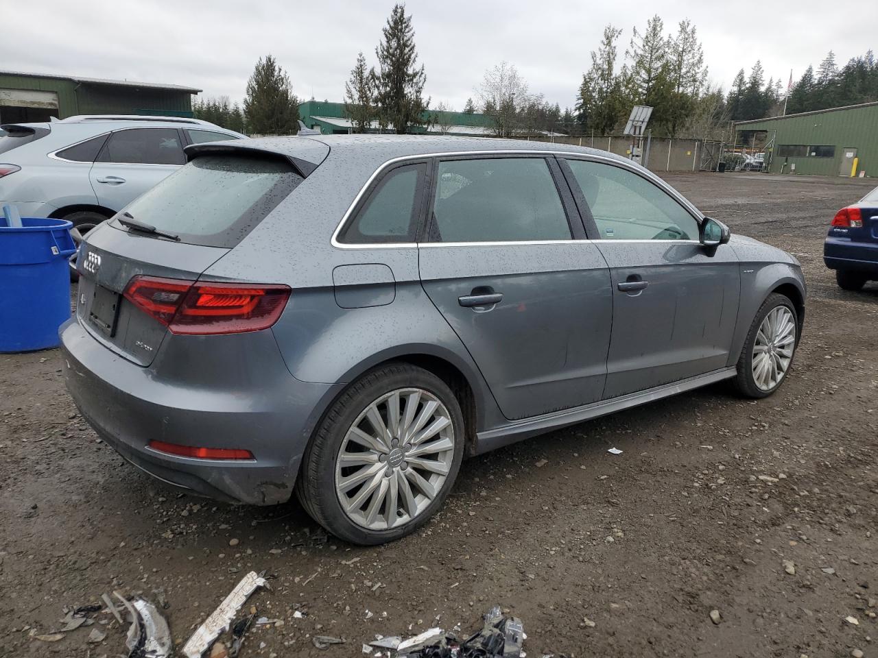 2016 Audi A3 VIN WAUTPBFF9GA050123 Copart auction photo, front end damage thumbnail 3
