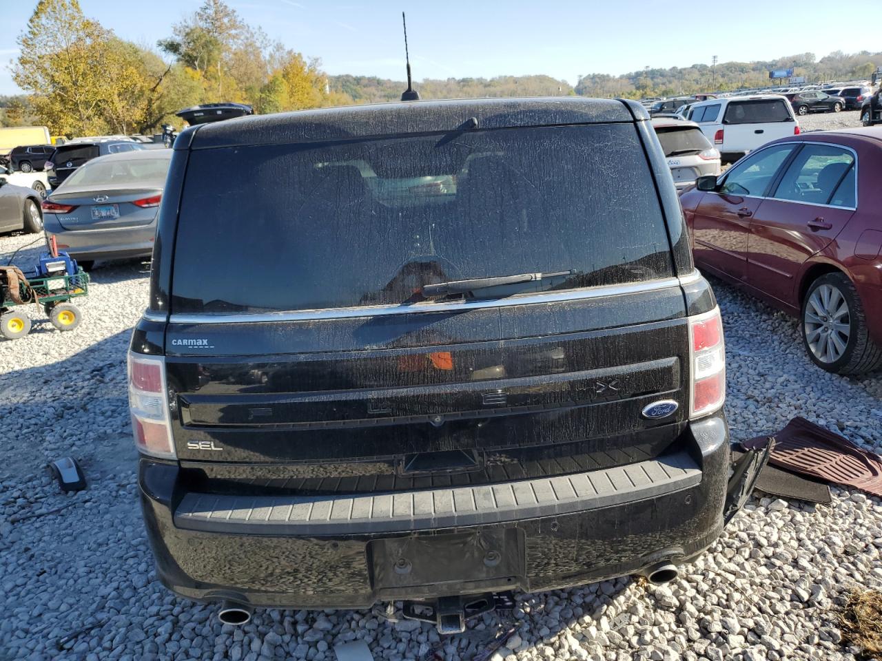 2014 Ford Flex VIN 2FMGK5C82EBD19618 Copart auction photo, front end damage thumbnail 6